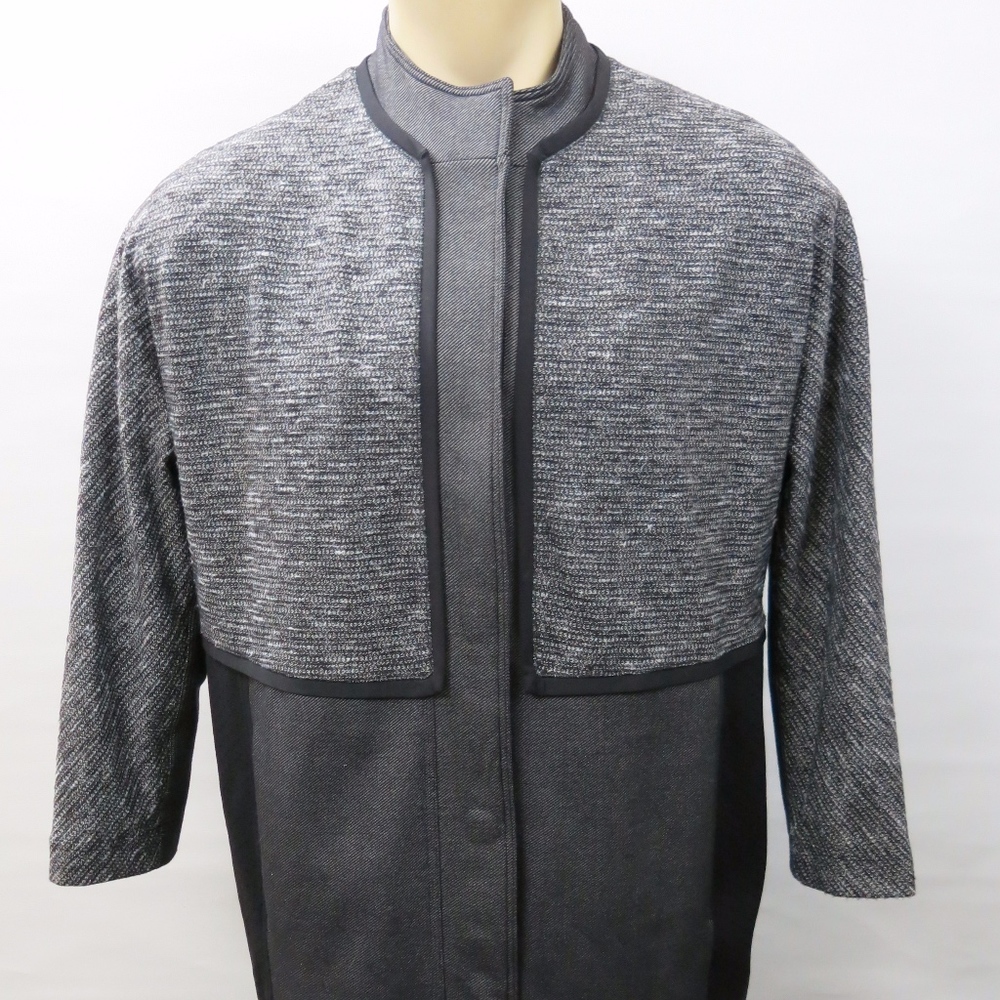 Lululemon Wool Blend Snap Down Pea Coat Medium